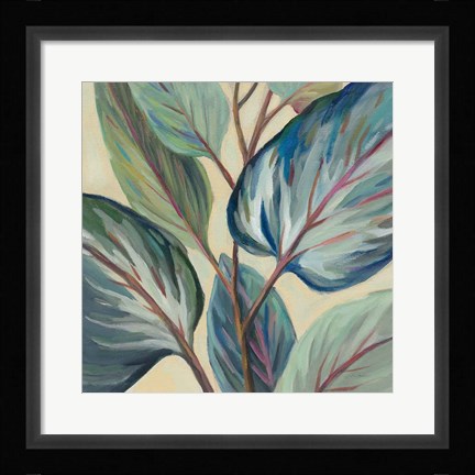Framed Greenhouse Leaves Print