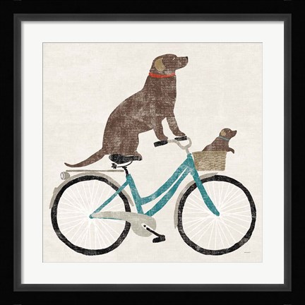 Framed Lab Ride Print