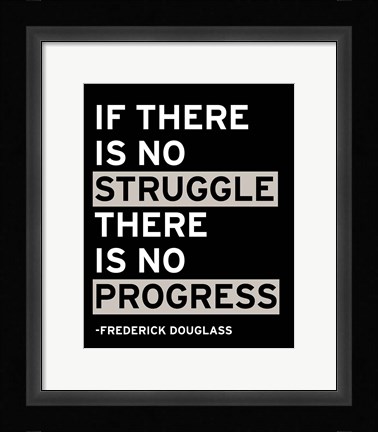 Framed Motivation I Print