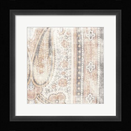 Framed Antique Cloth II Print