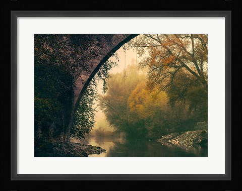 Framed Mystic River Print