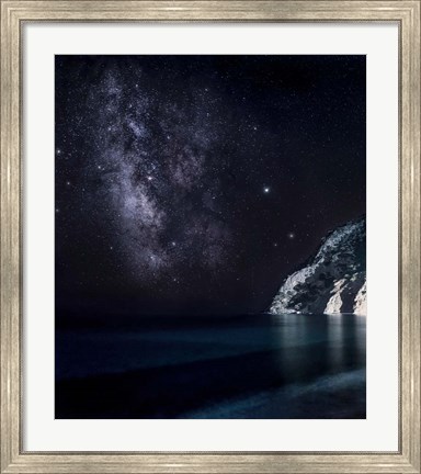 Framed Stars In The South Print