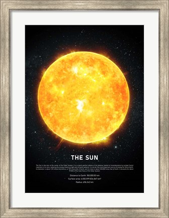 Framed Sun Print