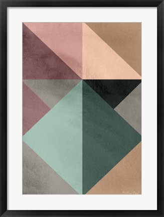 Framed Triangle-1 Print