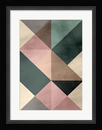 Framed Triangle-2 Print