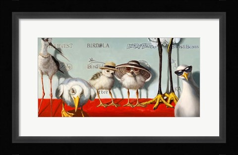 Framed Hampton Chicks Print