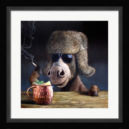 Framed Moscow Mule Print