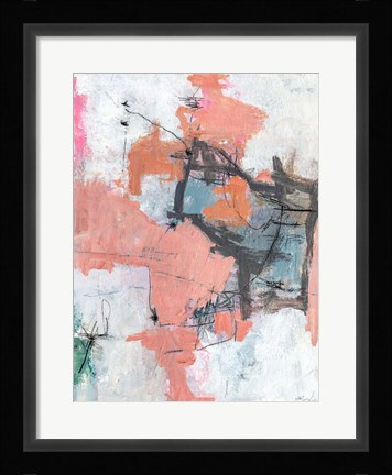 Framed Thinking Of Saturday Print