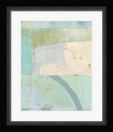 Framed Coastal Blues No. 1 Print