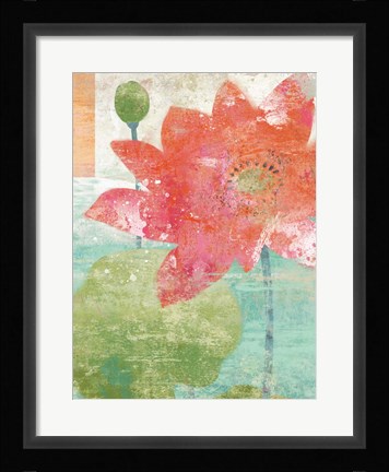 Framed Lotus No. 1 Print