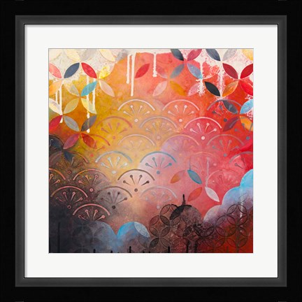 Framed Patiently Print