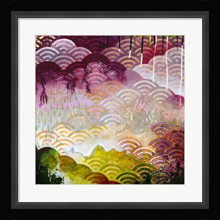 Framed Serenely Print