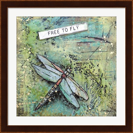 Framed Free to Fly Print