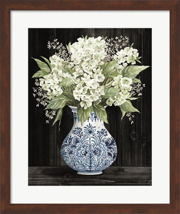 Framed Hydrangea Elegance Print