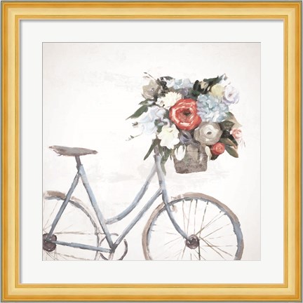 Framed Bicycle Reflections Print