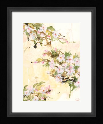 Framed Cherry Blossoms Print