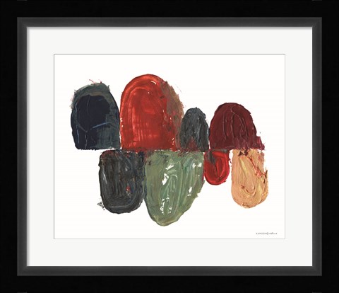 Framed Stacking Stone Print