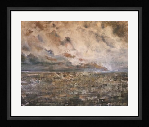 Framed Ginger Clouds Print