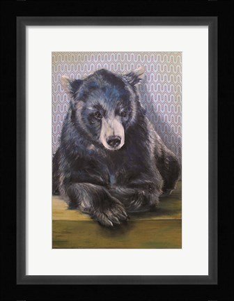 Framed Black Bear Print