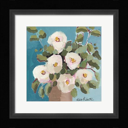 Framed I Get Butterflies Print