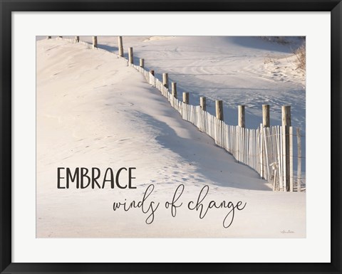 Framed Embrace Winds of Change Print