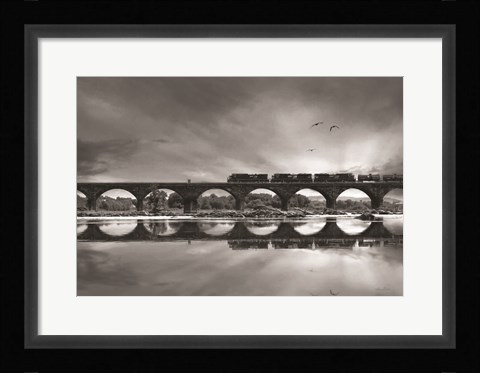 Framed All Aboard Print