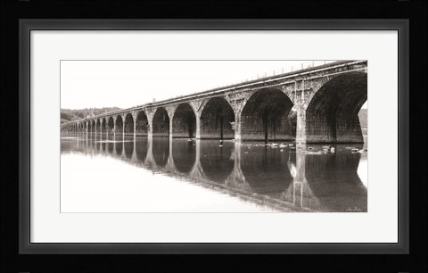 Framed Rockwell Bridge Print