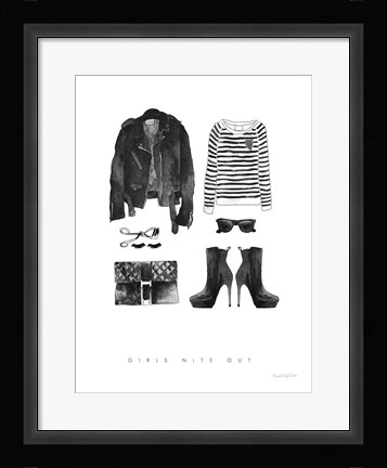 Framed Back in Black III Sweater Print