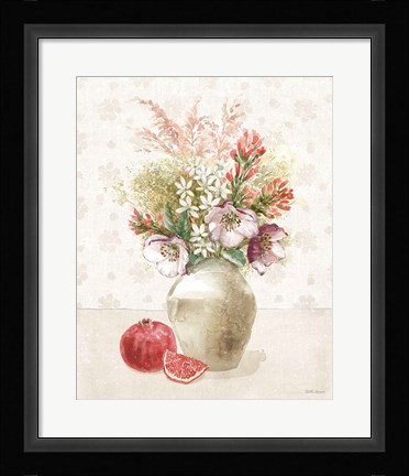 Framed Cottage Charm II Print