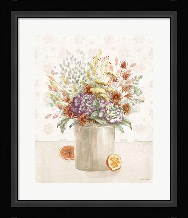 Framed Cottage Charm III Print