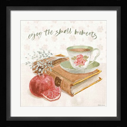 Framed Cottage Charm VI Print