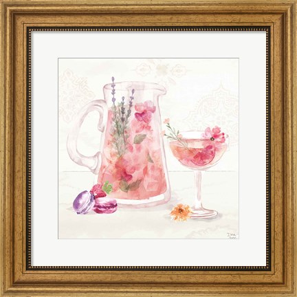 Framed Classy Cocktails IV Print