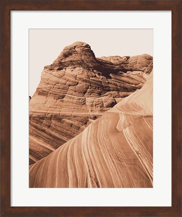 Framed Coyote Buttes I Autumn Print