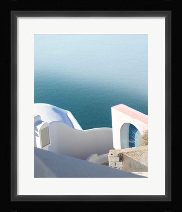 Framed Santorini II Print