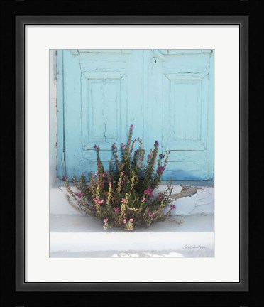 Framed Santorini I Print