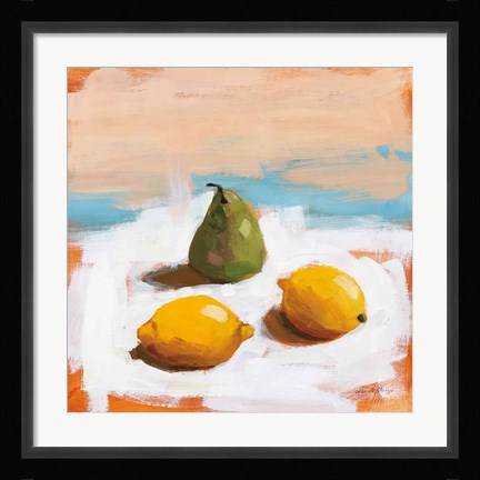 Framed Fruit and Cheer II Print