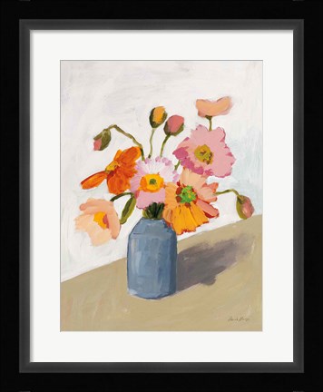 Framed Subtle Bouquet Print