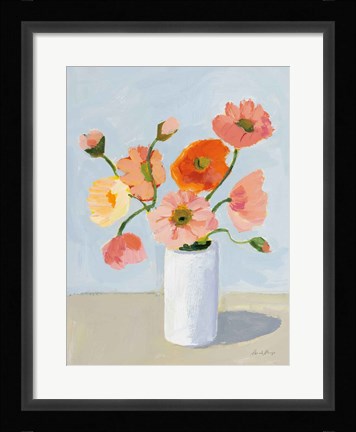 Framed Iceland Poppies Print
