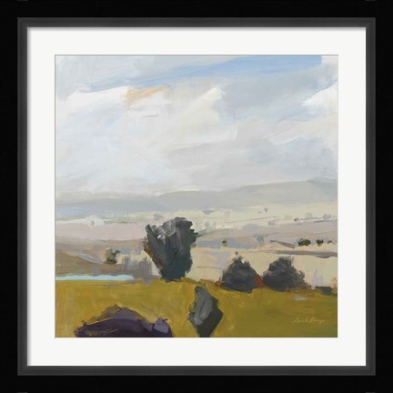 Framed View of the Valley Print