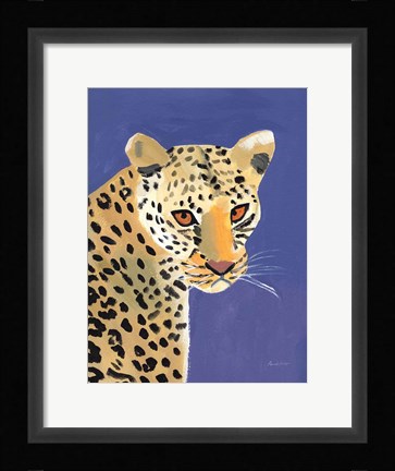 Framed Colorful Cheetah Print