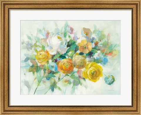 Framed Blooming Splendor II Print