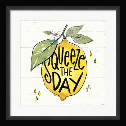 Framed Lemonade Stand VI Print