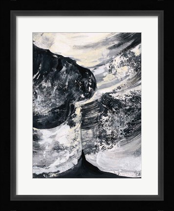 Framed Graphic Canyon II Print