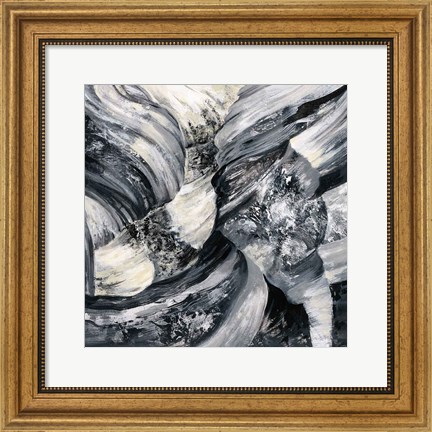 Framed Graphic Canyon I Print