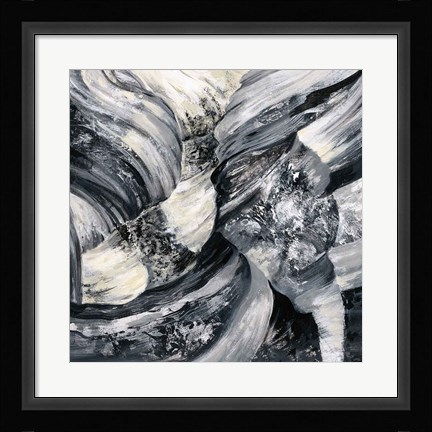 Framed Graphic Canyon I Print