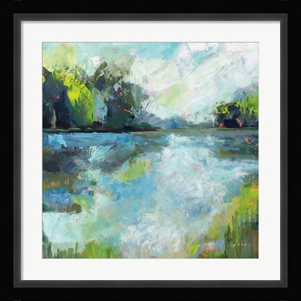 Framed Calm Waters Print