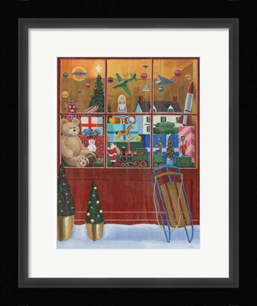 Framed Holiday Moments III Crop Print