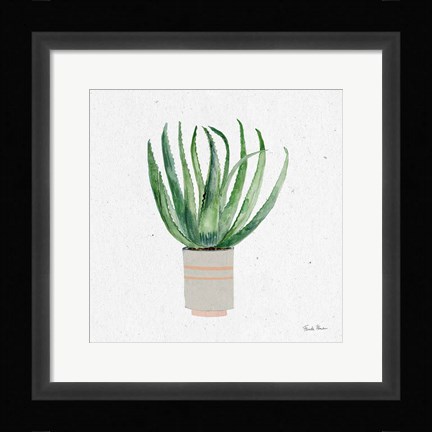 Framed Home Garden I Print