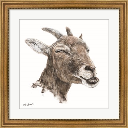 Framed Bill the Goat Print