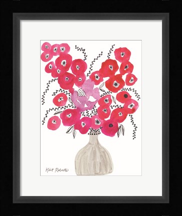 Framed Vanity Blooms Caught My Eye Print